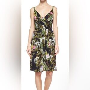 Isabel Marant Etoile Welby Women’s Floral Print Cotton Mini Dress Size 34/ US 2